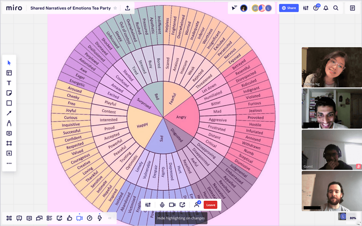 Shared Narratives of Emotions